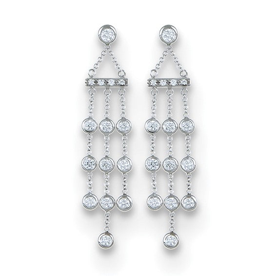 18 Karat Diamond Chandelier Earrings - Mrs. Jones & Company